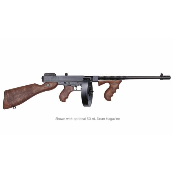https3A2F2Fmedia.chattanoogashooting.com2Fimages2Fproduct2FKZT1D2FKZT1D1.jpg Auto Ordnance Thompson 1927A-1 Deluxe Carbine .45 Auto 10rd Drum Magazine 16.5" Barrel