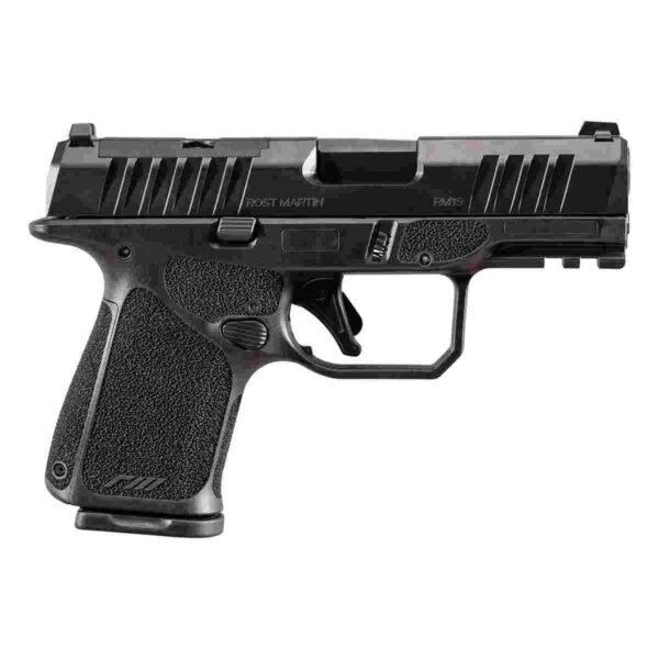 https3A2F2Fmedia.chattanoogashooting.com2Fimages2Fproduct2FMMRM1SBLKOSP2FMMRM1SBLKOSP10CA1.jpg Rost Martin RM1S Handgun 9mm Luger 12(1)&15(1)rd Magazines 3.6" Barrel Black Optic Ready