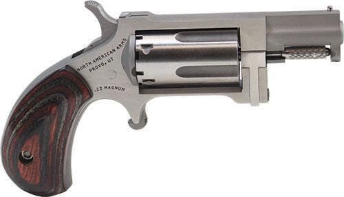 NAA Sidewinder Mini Revolver.22 WMR 1.5" Barrel Red/Black Grip