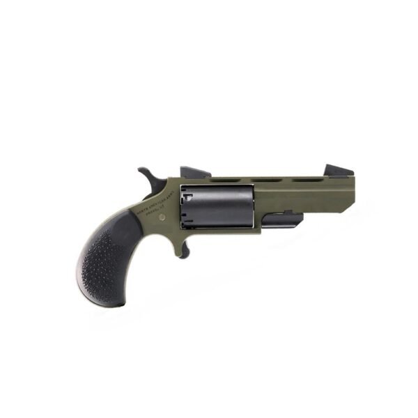 NAA Green Huntsman Handgun .22 WMR 5rd Capacity 2" Barrel OD Green/Black