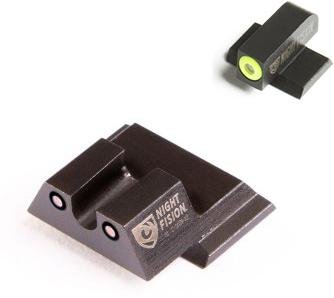 https3A2F2Fmedia.chattanoogashooting.com2Fimages2Fproduct2FNNSAW201007YGZG2FNNSAW201007YGZG.jpg Night Fision Perfect Dot NS Set w/Yellow Front + Black U Rear Fits S&W M&P Excluding Shield