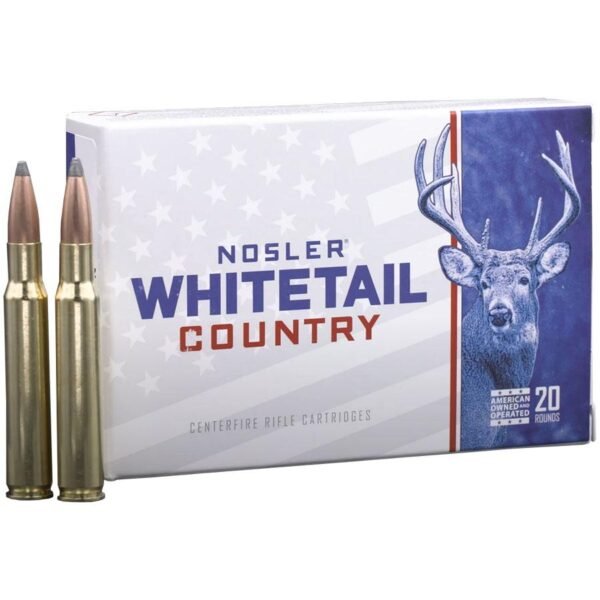 Nosler 6.5 Creedmoor 140gr SP: Engineered for Whitetail Success Nosler Whitetail Country Rifle Ammunition 6.5 Creedmoor 140gr SP 2650 fps 20/ct