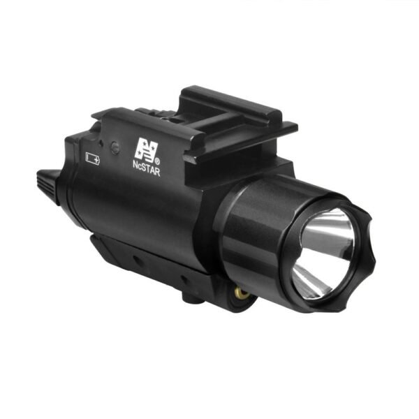 https3A2F2Fmedia.chattanoogashooting.com2Fimages2Fproduct2FNRAQPFLSG2FAQPFLSG TACTICAL GREEN LASER SIGHT & 3W 150 LUMEN LED FLASHLIGHT W/WEAVER QR