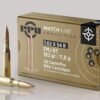https3A2F2Fmedia.chattanoogashooting.com2Fimages2Fproduct2FOQPPM72FOQPPM7.jpg PPU Match Rifle Ammunition 7.62mm x 54R Match 182 gr FMJ-BT 2625 fps 20/ct