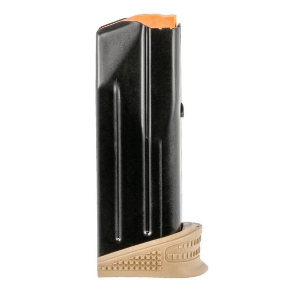 https3A2F2Fmedia.chattanoogashooting.com2Fimages2Fproduct2FRJ201003762FRJ20100376-1.jpg FN 509C Handgun Magazine FDE with Pinky Extension 9mm Luger 12/rd