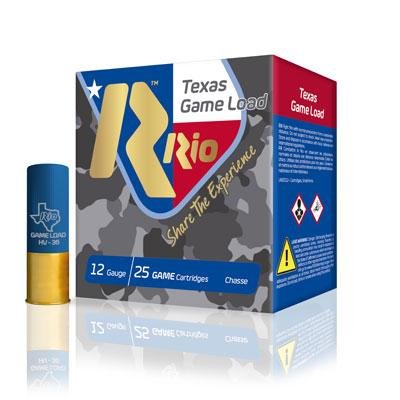 https3A2F2Fmedia.chattanoogashooting.com2Fimages2Fproduct2FROTGHV366TX2FROTGHV366TX.jpg Rio Texas Game Load 36 HV Shotshells 12 ga 2-3/4" 1-1/4 oz #6 1330 fps 25/ct