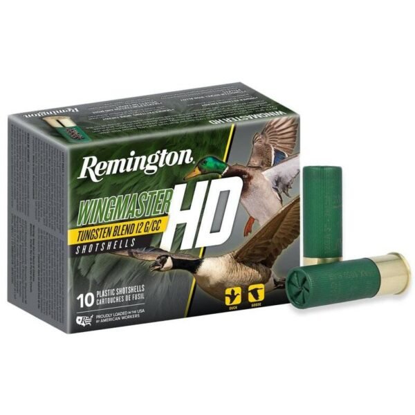 https3A2F2Fmedia.chattanoogashooting.com2Fimages2Fproduct2FRT206892FRT206892.jpg Remington Wingmaster HD Shotshells 12ga 3" 1-3/8oz #6 1450 fps10/ct
