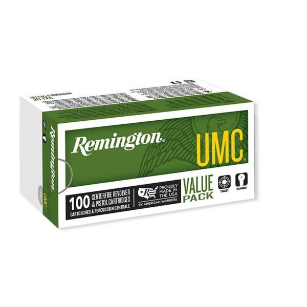 https3A2F2Fmedia.chattanoogashooting.com2Fimages2Fproduct2FRT237952FRT23795-1.jpg Remington UMC Handgun Ammunition .40 S&W 180 gr FMJ 990 fps 100/ct