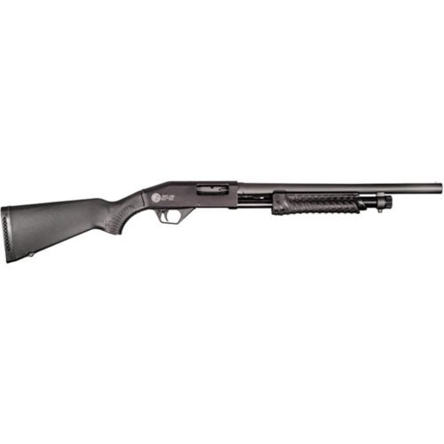 https3A2F2Fmedia.chattanoogashooting.com2Fimages2Fproduct2FTEST1218BK2FTEST1218BK.jpg Rossi ST12 Pump Action Shotgun 12 ga 3" Chamber 4/rd 18.5" Barrel Black
