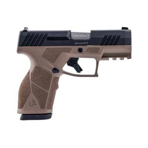 https3A2F2Fmedia.chattanoogashooting.com2Fimages2Fproduct2FTX1GX2931B2FTX1GX2931B1.jpg Taurus GX2 Handgun 9mm Luger 13rd Magazines (2) 3.38" Barrel Brown Frame/Black Slide