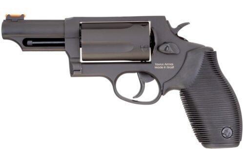 https3A2F2Fmedia.chattanoogashooting.com2Fimages2Fproduct2FTX2441031T2FTX2441031T_1.jpg Taurus Judge Handgun 45 Colt/410 ga.(2-1/2") 5rd Capacity 3" Barrel Black Oxide Finish