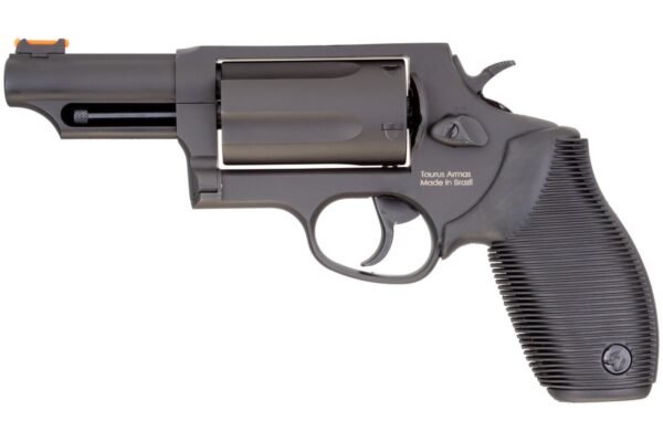 https3A2F2Fmedia.chattanoogashooting.com2Fimages2Fproduct2FTX2441031T2FTX2441031T_1.jpg Taurus Judge Handgun 45 Colt/410 ga.(2-1/2") 5rd Capacity 3" Barrel Black Oxide Finish