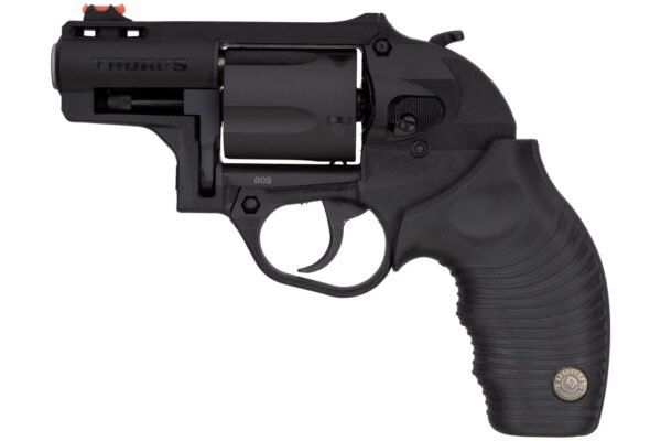 https3A2F2Fmedia.chattanoogashooting.com2Fimages2Fproduct2FTX2605021PLY2FTX2605021PLY Taurus 605 Protector Black Polymer Handgun .357 Mag 5rd Capacity 2" Barrel Matte Black Oxide Finish