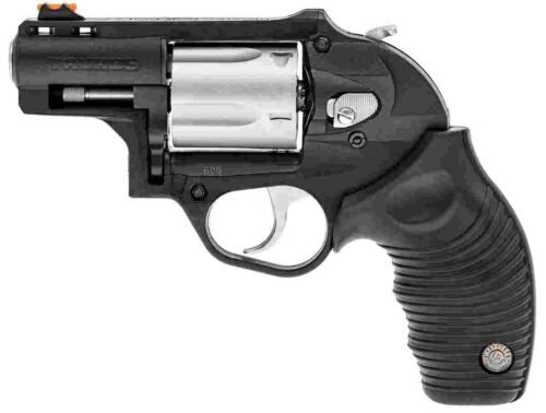 https3A2F2Fmedia.chattanoogashooting.com2Fimages2Fproduct2FTX2605029PLY2FTX2605029PLY Taurus 605 Protector Black Polymer Handgun .357 Mag 5rd Capacity 2" Barrel Stainless Cylinder