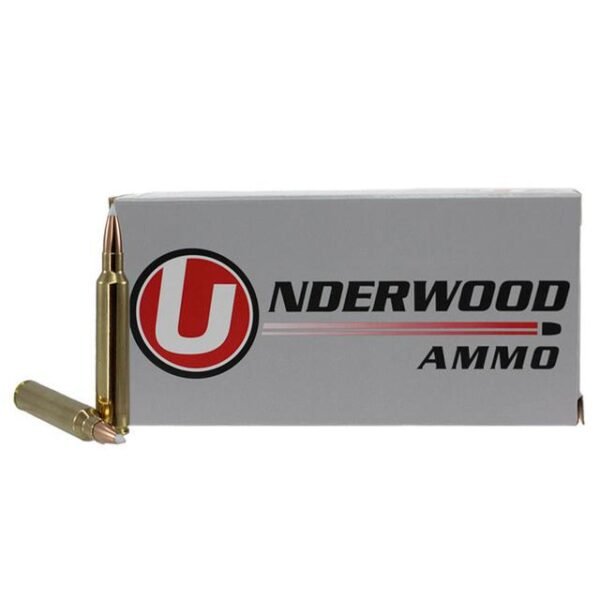 https3A2F2Fmedia.chattanoogashooting.com2Fimages2Fproduct2FUB5192FUB519.jpg Underwood Ammo Nosler AccuBond LR Rifle Ammunition 300 Rem Ultra Mag 190gr BT 3150 fps 20/ct