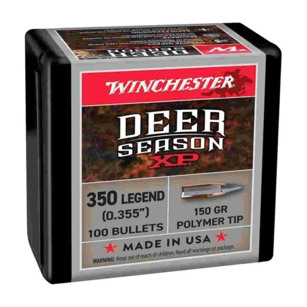 https3A2F2Fmedia.chattanoogashooting.com2Fimages2Fproduct2FWBWB350XP2FWBWB350XP-2.jpg Winchester Deer Season XP Rifle Bullets 350 LEGEND 150 gr 100/ct
