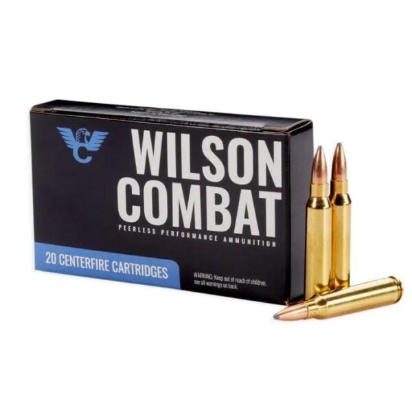 https3A2F2Fmedia.chattanoogashooting.com2Fimages2Fproduct2FWCA22365SBT2FWCA22365SBT.jpg Wilson Combat Sierra SBT Rifle Ammunition .223 Rem 65gr SP 2730 fps 20/ct