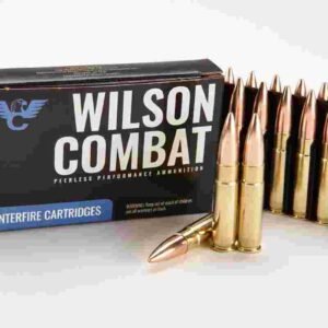 Wilson Combat Rifle Ammunition 300 Blackout | 220gr Sierra HPBT 1025 FPS - 16 in Barrel (Subsonic) 20/Box
