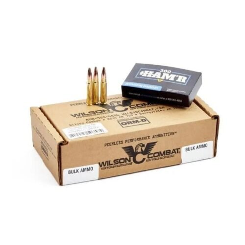 https3A2F2Fmedia.chattanoogashooting.com2Fimages2Fproduct2FWCA300HMR130HHCBLK2FWCA300HMR130HHCBLK3.jpg Wilson Combat Speer Hot-Core Rifle Ammunition 300 HAM'R 130gr PT 2500 fps 200/ct (10-20/ct Boxes)