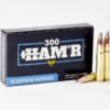 https3A2F2Fmedia.chattanoogashooting.com2Fimages2Fproduct2FWCA300HMR150BTSP2FWCA300HMR150BTSP-1.jpg Wilson Combat HAM R Ammunition .300 HAM R 150gr SPBT 2310 fps 20/ct