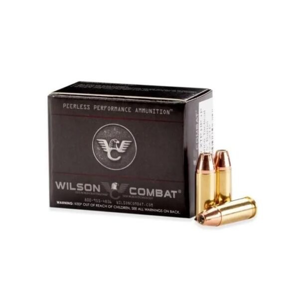 https3A2F2Fmedia.chattanoogashooting.com2Fimages2Fproduct2FWCA38SU124XTP2FWCA38SU124XTP1.jpg Wilson Combat .Hornady XTP Handgun Ammunition .38 Super(+P) 124gr HP 1335 fps 20/ct