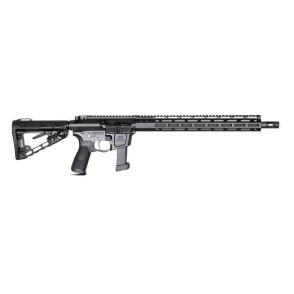 https3A2F2Fmedia.chattanoogashooting.com2Fimages2Fproduct2FWCTRAR9GB916102FWCTRAR9GB91610.jpg Wilson Combat AR9 Carbine Rifle 9mm Luger 17rd Glock Magazine 16" Barrel Black Armor-Tuff Glock Receiver