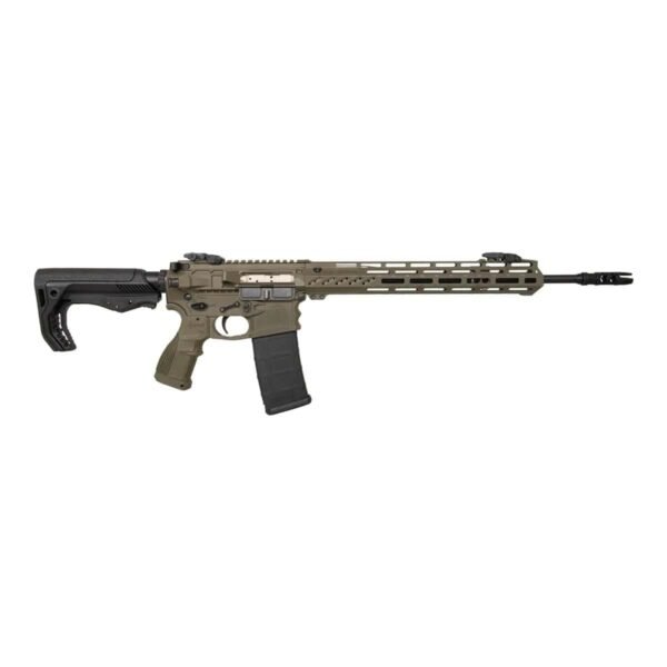 https3A2F2Fmedia.chattanoogashooting.com2Fimages2Fproduct2FWW10004G556C52FWW10004G556C11_1.jpg Fostech Stealth Lightning Rifle 5.56mm 30rd Magazine 16" Barrel 13" Rail Echo AR II Trigger OD Green