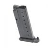 Walther PPS Magazine Flush Base 9mm Black Steel 6/rd