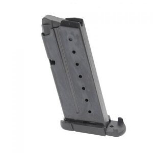 Walther PPS Magazine Flush Base 9mm Black Steel 6/rd