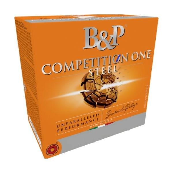 https3A2F2Fmedia.chattanoogashooting.com2Fimages2Fproduct2FXDCA7T01COA1512FXDCA7T01COA161.jpg B&P Competition One Steel Shot Shotshells 12ga 2-3/4" 1oz 1375 fps #7.5 25/ct