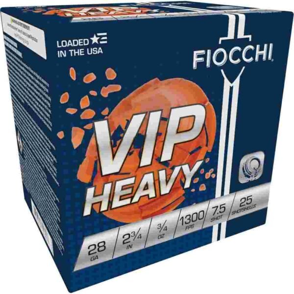 https3A2F2Fmedia.chattanoogashooting.com2Fimages2Fproduct2FXN28VIPH752FXN28VIPH75-1.jpg Fiocchi Exacta VIP Shotshells 28ga 2-3/4" 3/4oz 1300 fps #7.5 25/ct