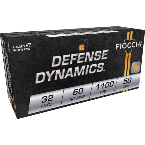 https3A2F2Fmedia.chattanoogashooting.com2Fimages2Fproduct2FXN32APHP2FXN32APHP-1.jpg Fiocchi Pistol Shooting Dynamics Handgun Ammunition .32 ACP 60 gr JHP 1100 fps 50/box