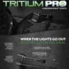 https3A2F2Fmedia.chattanoogashooting.com2Fimages2Fproduct2FXRTG231A1W2FXRTG231A1W.jpg Truglo Tritium Pro Night Sights Fit Kahr Arms K MK P PM T&TP Models with New Dovetail (Post-2004) - Front Outline White/Rear Green