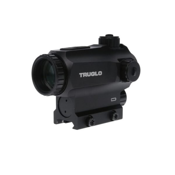 https3A2F2Fmedia.chattanoogashooting.com2Fimages2Fproduct2FXRTG8425BN2FXRTG8425BN-1.jpg Truglo Prism Red Dot Sight 25mm 6 MOA Illuminated Black