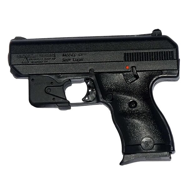 https3A2F2Fmedia.chattanoogashooting.com2Fimages2Fproduct2FYH916TGM2FYH916TGM.jpg Hi-Point C9 Compact Handgun 9mm Luger 8rd Magazine 3.5" Barrel w/Trigger Guard Laser