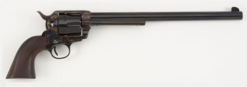 https3A2F2Fmedia.chattanoogashooting.com2Fimages2Fproduct2FZAHF45CHS12NM2FZAHF45CHS12NM.jpg Pietta 1873 Buntline Handgun .45 Colt 6rd Capacity 12" Barrel Caseharden Walnut Grips