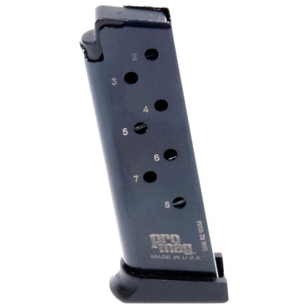 Enhance Your S&W Pistol with ProMag's 9mm 8/Rd Blued Steel Magazine ProMag S&W 908/3913/3914/3953 Magazine 9mm Blued Steel 8/rd