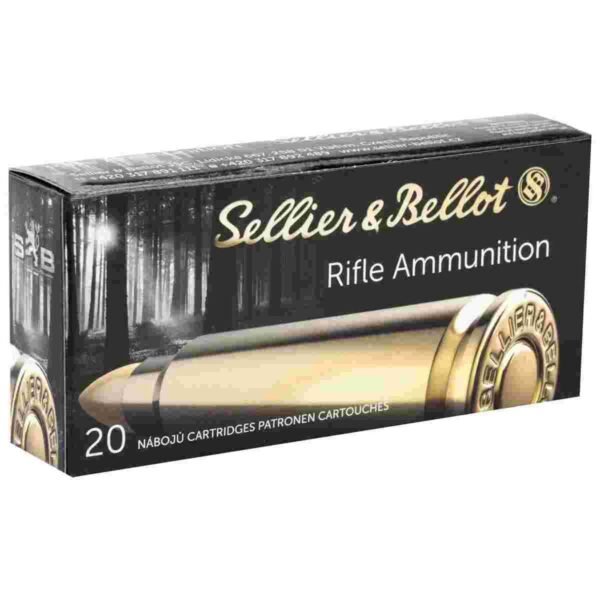 https3A2F2Fmedia.chattanoogashooting.com2Fimages2Fproduct2FZYSB764B2Fsellier2526BellotRifle_1.jpg Sellier & Bellot Rifle Ammunition 7x64mm 173 gr SPCE 770 fps - 20/box