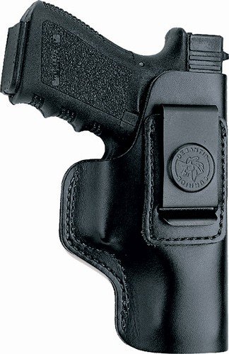 DESANTIS INSIDER HOLSTER IWB - RH LEATHER RUGER LCP II BLACK