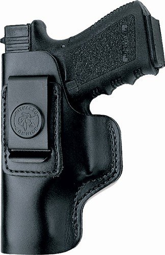031BBE1Z0.jpg DESANTIS INSIDER HOLSTER IWB - LH LTHR FITS GLOCK 26/27 BLACK