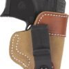 106NA02Z0.jpg DESANTIS SOFT TUCK HOLSTER IWB - RH LEATHER S&W J FRM 2" NATURL