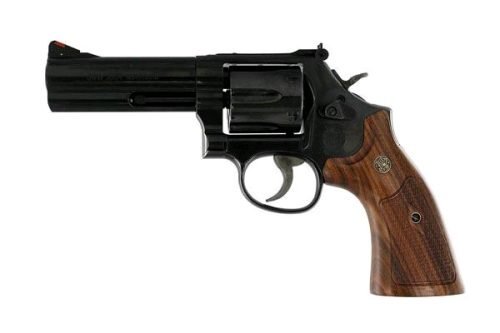 150909 SMITH AND WESSON 586 357MAG 4" BL/WD AS 6RD