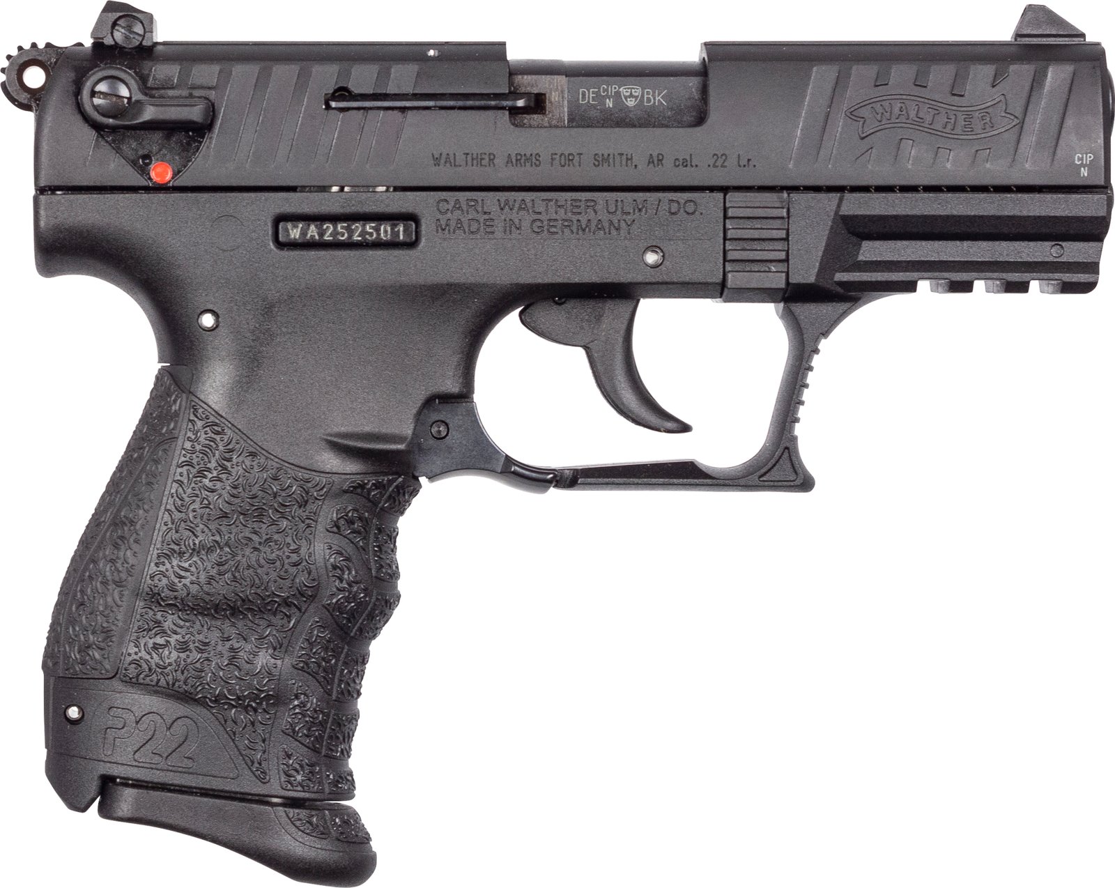 WAI P22Q 22LR DA 3.4B 10RD
