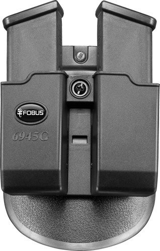 FOBUS MAG POUCH DOUBLE FOR - GLOCK 45/10MM PADDLE STYLE