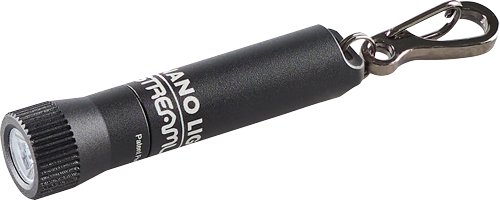 73020.jpg STREAMLIGHT NANO LIGHT II WITH - SNAP HOOK WHITE LED BLACK