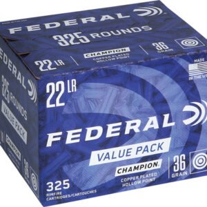 FEDERAL 22LR 36GR HP 1260FPS - 325RD 10BX/CS