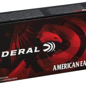 FEDERAL AE 380 ACP 95GR FMJ-RN - 50RD 20BX/CS