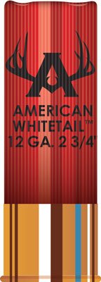 AHDY86234_LINEART HORNADY WHITETAIL 12GA 2.75" - 1OZ RIFLED SLUG 5RD 20BX/CS