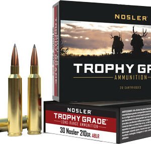 NOSLER TROPHY GRADE LR 30 - NOSLER 210GR ABLR 20RD 10BX/C