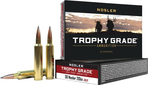 AN60118_1 NOSLER TROPHY GRADE LR 30 - NOSLER 210GR ABLR 20RD 10BX/C
